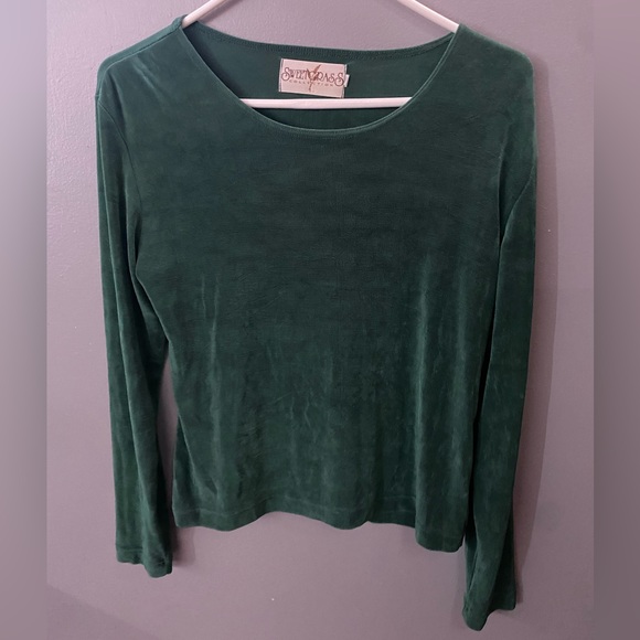 Green Longsleeve blouse - Picture 1 of 3